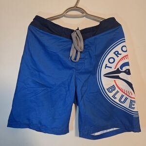 Toronto Blue Jays Men's Blue Swim Shorts